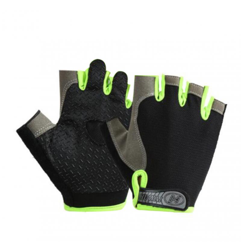 Half Finger Cycling Gloves Men Women Anti Slip Shock Breathable Summer Bicycle Gloves Fingerless Sports Gym Training Bike Gloves