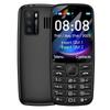 Новый C99 2G мини-телефон с экраном 2,4 дюйма, разрешением 240x320, двумя SIM-картами, двумя режимами ожидания, фонариком, мультимедиа, небольшим сотовым телефоном Type-C для пожилых людей или студентов