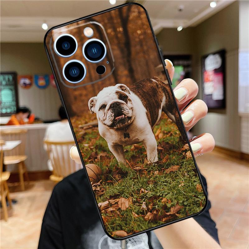 Чехол для iPhone 17 Pro Max 16 15 14 11 12 13 Mini Plus 16e 17 с французским бульдогом, бампер, защитная крышка, аксессуары