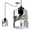 MODERN SPIDER HANGING LAMP GLASS CHANDELIER