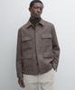 Шерстяной кардиган Massimo Dutti в елочку