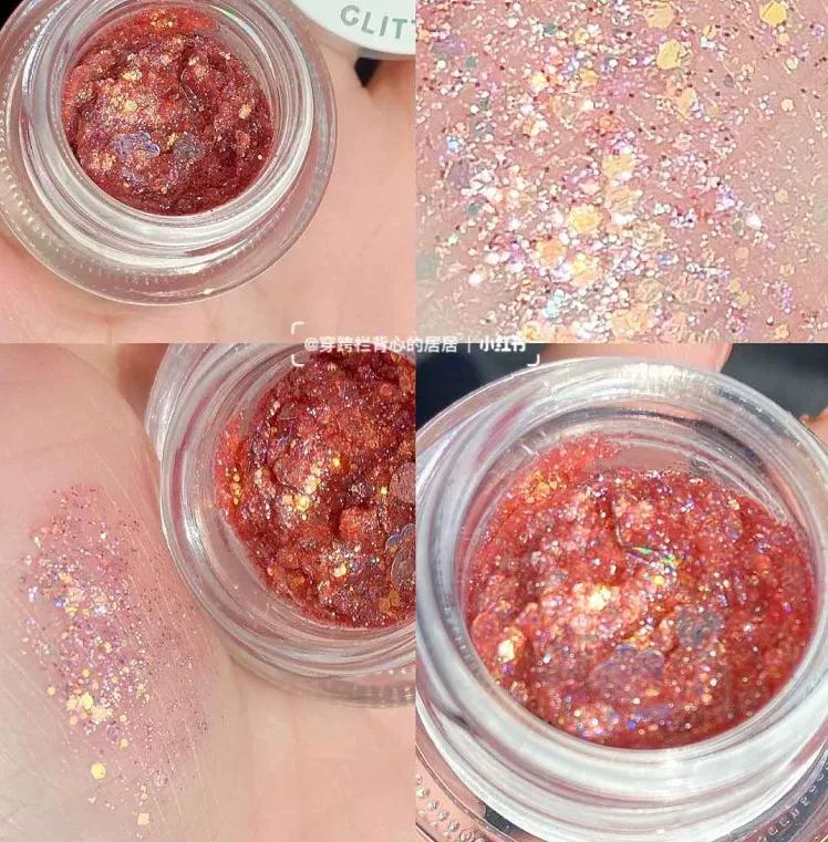 American Version ColourPop ColourPop Eye Shadow Sequins Stage Sequin Disco Gel Eye Shadow 3.1G Disco