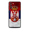 Флаг Сербии Значок Чехол для телефона Для Samsung Galaxy S25 Edge S24 S23 S22 S21 Ultra S20 FE 5G S10 S10E S9 Plus Мягкий ТПУ Чехол