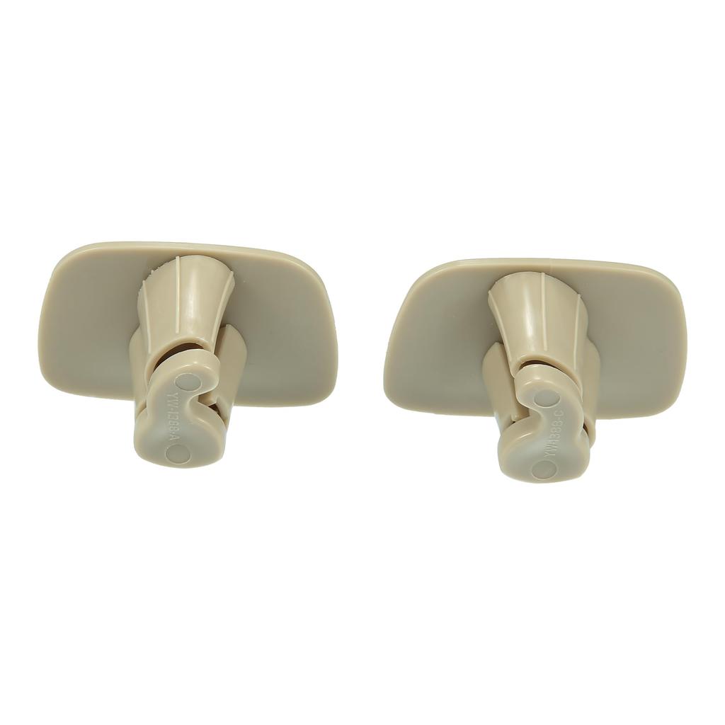 X AUTOHAUX Roof Hook Roof Insert Hook Hanger ABS Cover Trim for Volvo S90