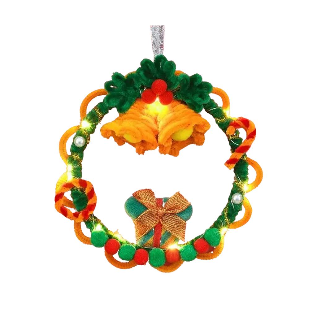 DIY Christmas Wreaths For Front Door - 15.75x9.84x2.76 Inches, Garland Hangable Decor, Ornaments Tree Decorations Winter