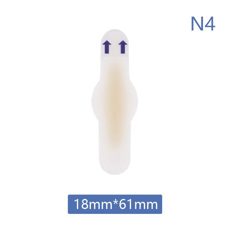 5 шт. Гелевые протекторы для пяток, пластыри для ног, адгезивные подушечки от волдырей, гидроколлоидные подкладки для пяток, наклейки для обуви, обезболивающий пластырь, уход за ногами