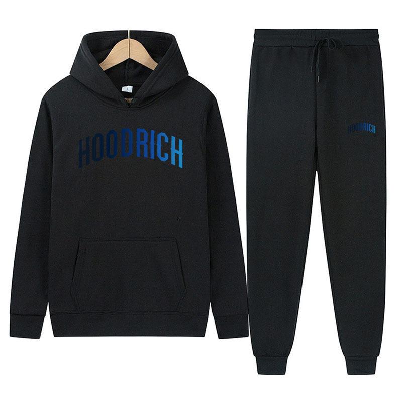 Комплект из двух предметов: Худи и Свитшот с принтом Hoodrich
