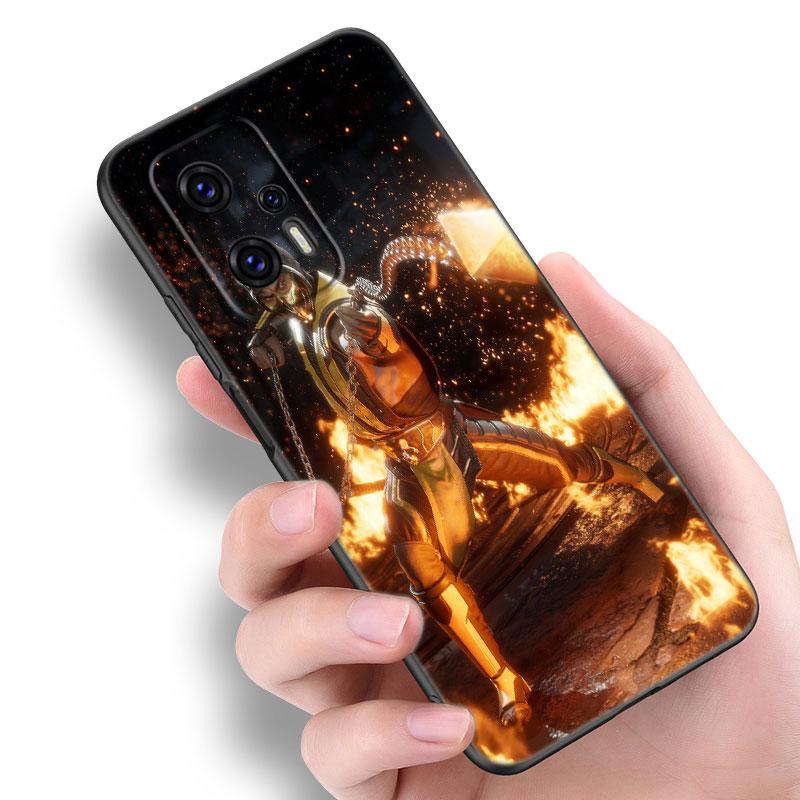 Mortal Kombat Game черный силиконовый чехол для телефона Xiaomi POCO X3 X4 NFC F5 M3 M4 M6 X5 X6 Pro F3 F4 GT 5G C55 C65 M5