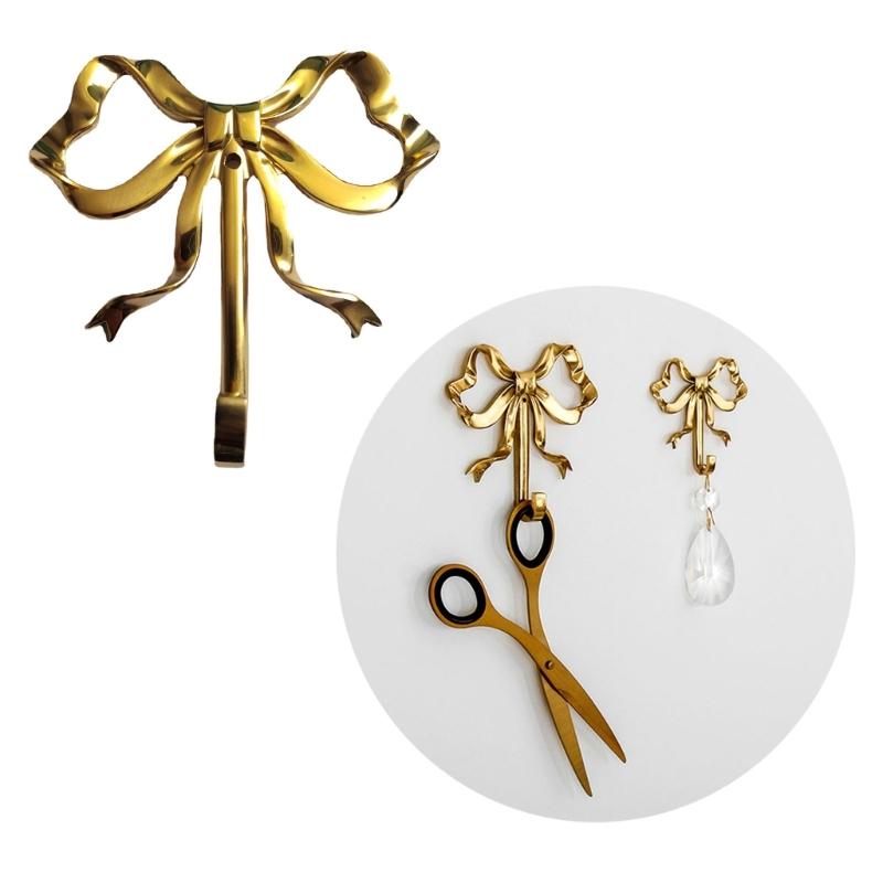 Ретро Латунные Ручной Работы Крючки Спальня Шкафы Органайзер для Хранения Вешалки для Хранения Одежды Стойка для Принадлежностей Декор Дома