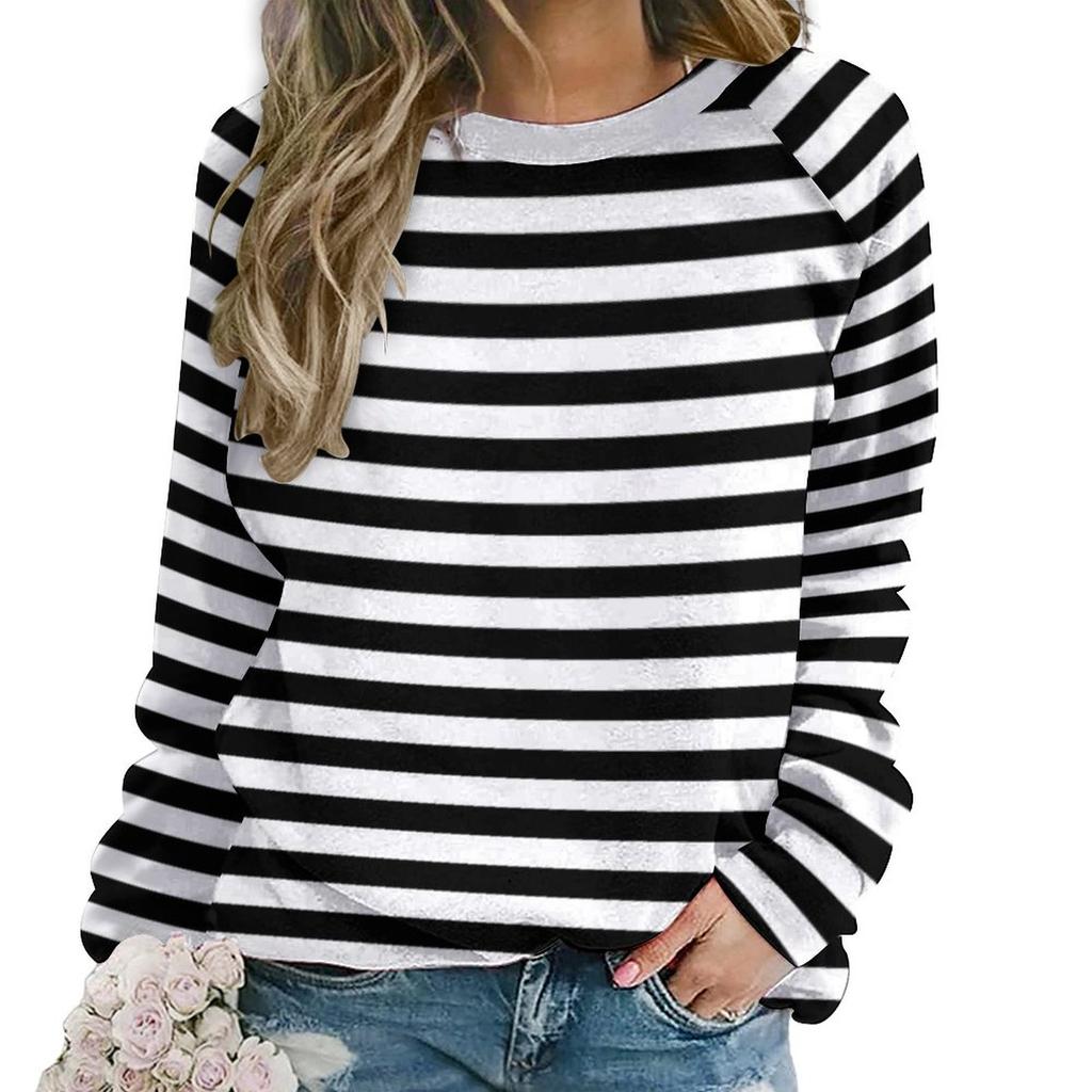 Женская толстовка с капюшоном с принтом в виде радужных полосок и круглым вырезом, с длинным рукавом, симпатичная повседневная толстовка с капюшоном, свободная, большого размера, модная толстовка с капюшоном