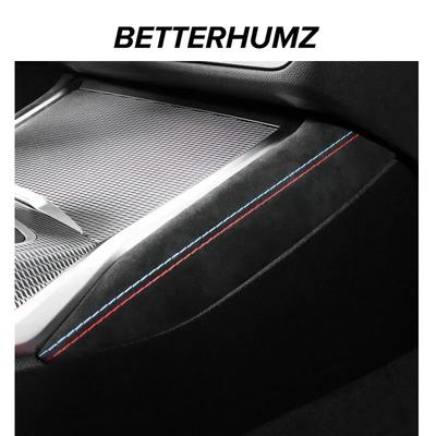 Betterhumz Для BMW G20 G23 G28 G42 i3 3 4 Серии Из Алькантары Накладка на Боковую Панель Рычага Переключения Передач Центральной Консоли Аксессуары для Интерьера Автомобиля