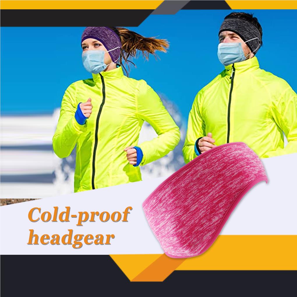 Winter Ear Muffs Protective Outdoor Hairbands Keeping-warm Sports Earmuffs Winter Headbands for Running Cycling