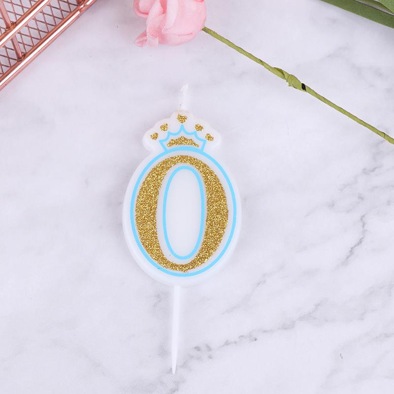 Свеча на день рождения в виде цифры