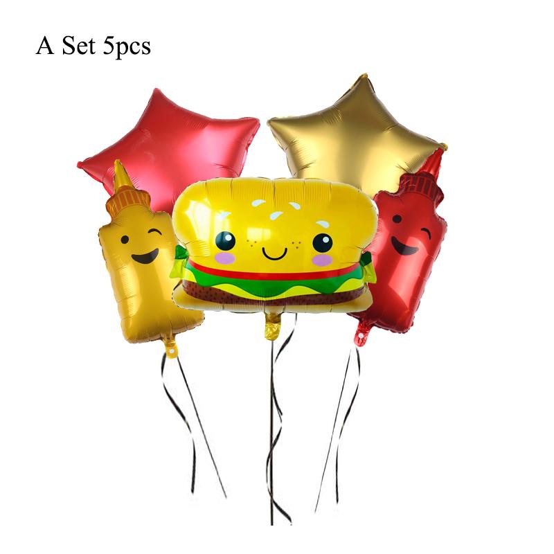 Тематическая вечеринка на барбекю Одноразовая посуда Бумажные тарелки Стаканы Набор воздушных шаров Украшения на день рождения Пиво Омар Принадлежности для барбекю на открытом воздухе