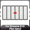 Совместимость с Dreame D10 Plus Gen2 Сменная основная боковая щетка Фильтр HEPA Насадка для швабры Пылесборники Запасные части Аксессуары