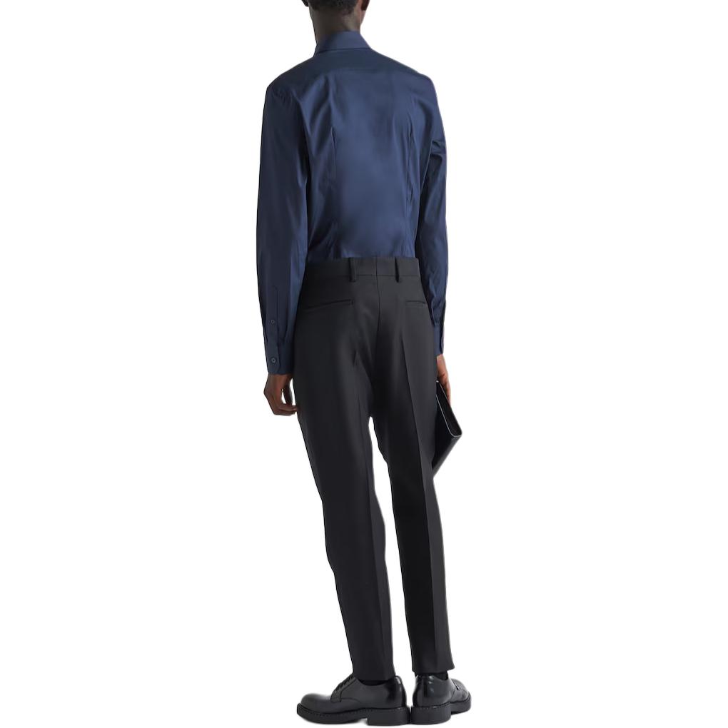 Prada long-sleeve cotton shirt UCM608-10HT-F0008