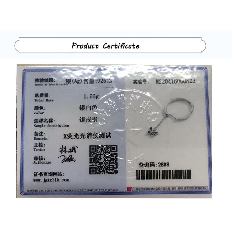 Модное открытое регулируемое кольцо с бабочкой и бахромой для женщин, натуральное серебро S925, ювелирные изделия на день святого Валентина, рождественский подарок