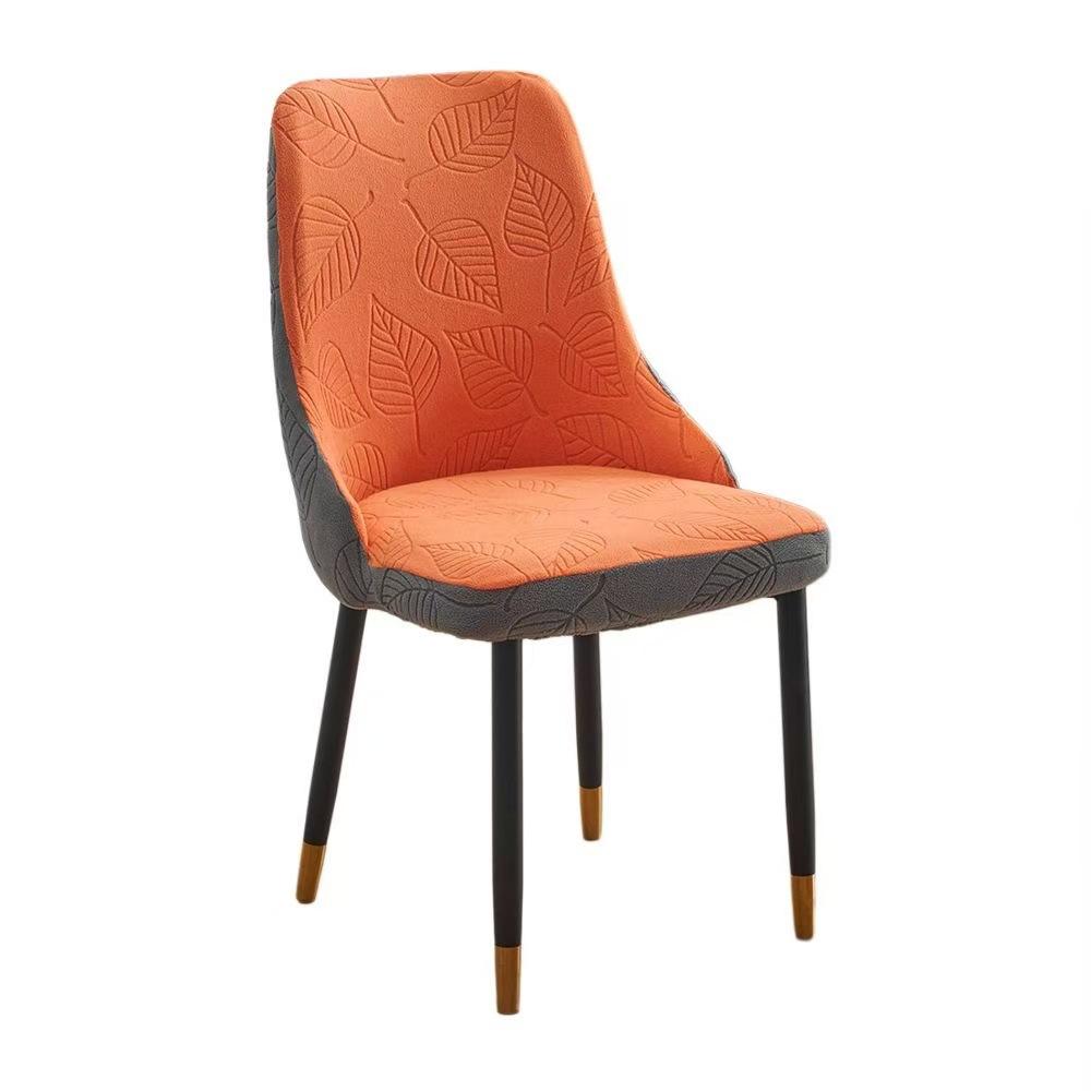 Curved Chair Cover with Armrests New Elastic All-inclusive Dining Chair Cover Premium Integrated Stool Cover Four Seasons Universal