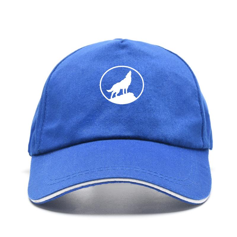 New Wolf Baseball Cap Spring Casual Unisex Women Sun Visor Youth Trend Versatile Hat Adjustable Snapback Visor Caps Unisexs Womens