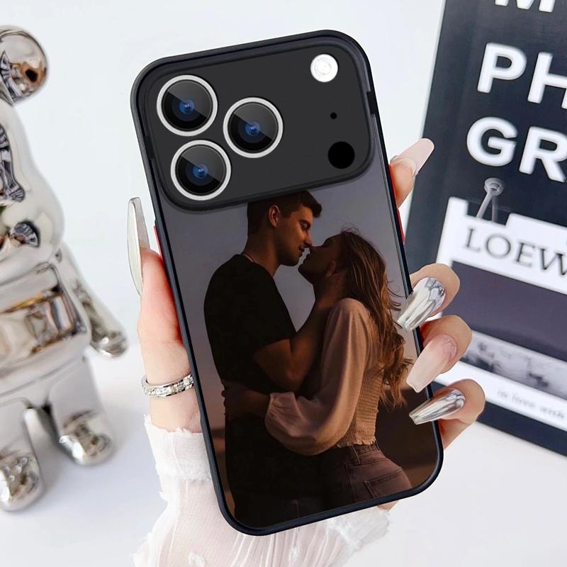Индивидуальный фотомагнитный чехол для телефона iPhone 17 15 16 Pro Max 14 13 12 Pro Air Для Magsafe DIY Персонализированная жесткая поликарбонатная крышка