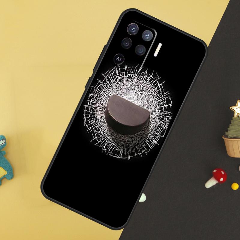 Чехол для хоккея на льду для Oppo A5 Pro A6 A15 A16 A76 A96 A17 A57 A98 A58 A78 A18 A38 A54 A74 A94 A40 A60 A80