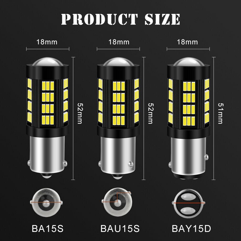 1156 BA15S BAU15S PY21W P21W LED P21 LED Bulb 1157 Bay15d P21/5W LED Auto Signal Lamp Brake Reverse Car Light