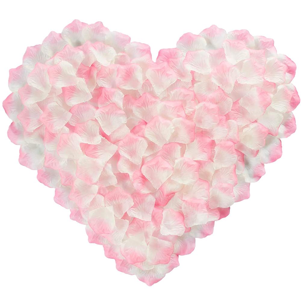 100/200/500/1000Pcs Artificial Rose Petals Artificial Flower Silk Petals for Valentine Day Wedding Flower Decoration
