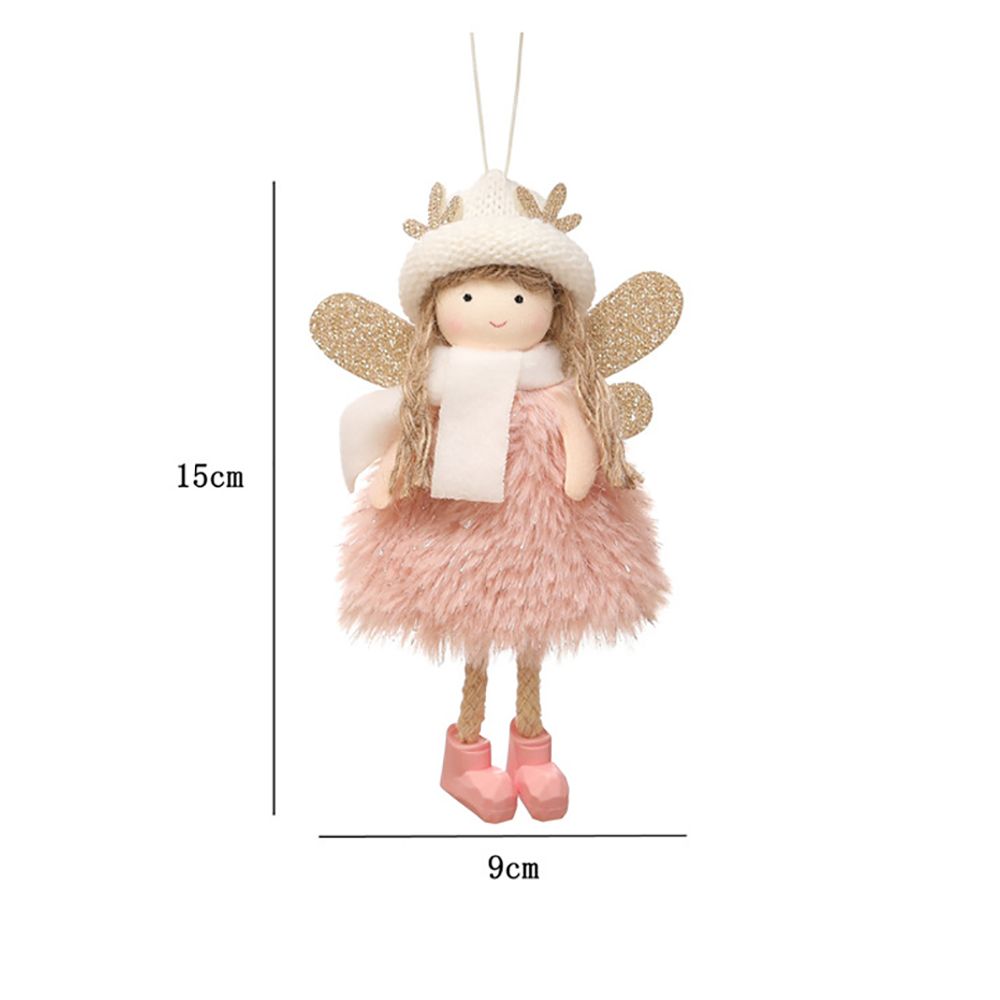 Домашний Декор Девочка Зимнее Украшение Подвесные Украшения Рождественский Ангел Подвесной Рождественское Украшение Украшение для Рождественской Елки
