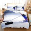 3D хоккейная серия, комплект постельного белья, спортивный пододеяльник, наволочка, 2/3 шт. DE135 * 200, для комнаты для мальчиков, полный размер, мягкое моющееся украшение для дома