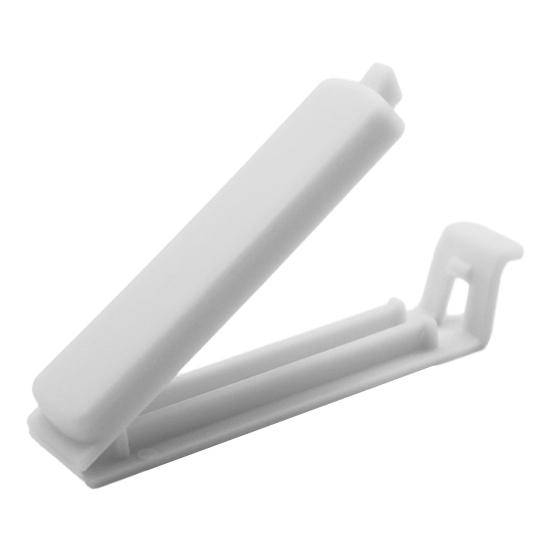 5Pcs Food Bag Sealing Clips with Silicone Seal Reusable Airtight Clamps for Chips Snacks Tea Leaves Kitchen Storage Organizer