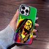 Чехол для телефона Bob Marley Rasta Lion для IPhone 17 Pro Max 16 15 14 Pro Max IPhone 13 Pro Max 11 Plus Прозрачная крышка