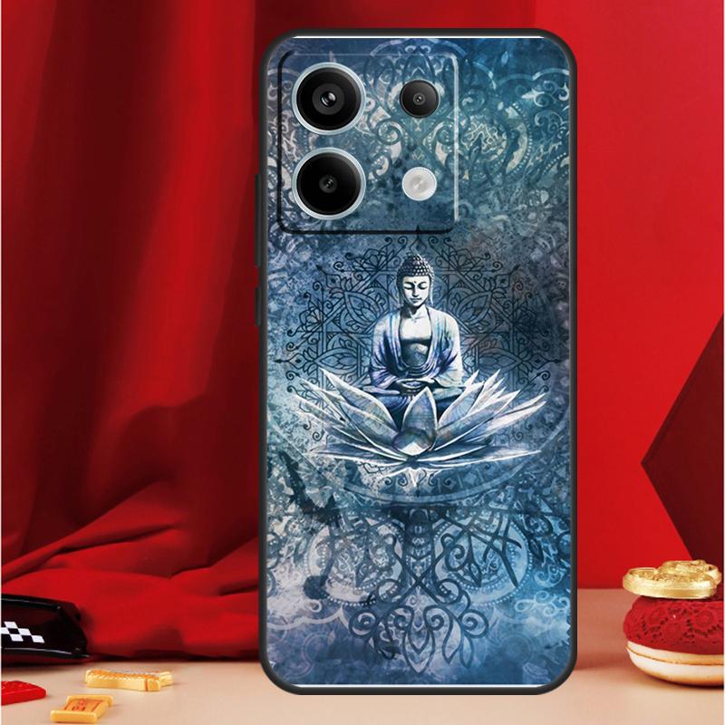 Чехол с узором Мандала для Xiaomi Redmi Note 14 12 11 10 13 15 Pro Plus Redmi 15 13 10C 12C 13C 14C 15C Funda