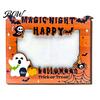 Wooden Picture Holders Halloween Photo Frame, Double Layer Wood Tabletop Holder, Home Mantle Ornaments Creative Display Stand for Holiday Party Decor