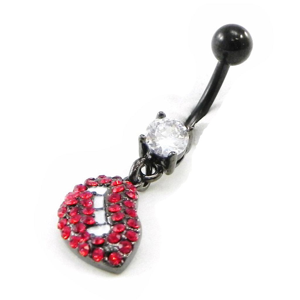 Les Trésors De Lily [I9126] - Пирсинг «Вампир» красный белый