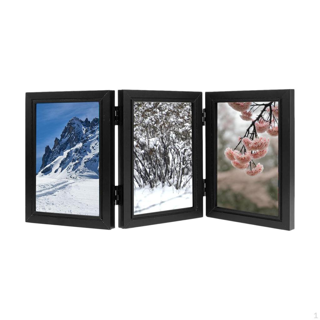 4x6 Photo Frame for Family Images - Vertical Display Holder Home