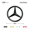 JCG1 Metal Car Logo Sticker Engine Cover Logo Decal  Mercedes Benz A C E-Class W246 W203 W204 W205 W211 W212 W213 C63 E300 W176