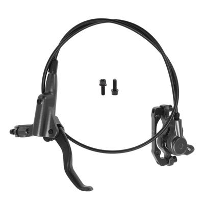 BULLSPANN Комплект тормозных ручек для велосипеда MTB, Алюминий, Передняя левая + 850 мм тормозной трос, Легкий, Черный