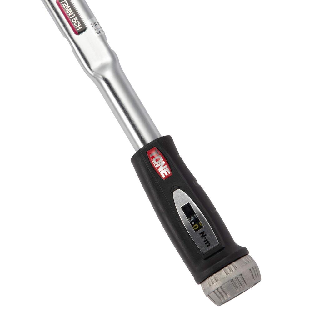 Динамометрический ключ с компактной головкой и предустановленным тоном (Прямое множество, тип), T2MN10CH-QL, 6,35 мм (1/4") Привод, Черный, 10 Н·м