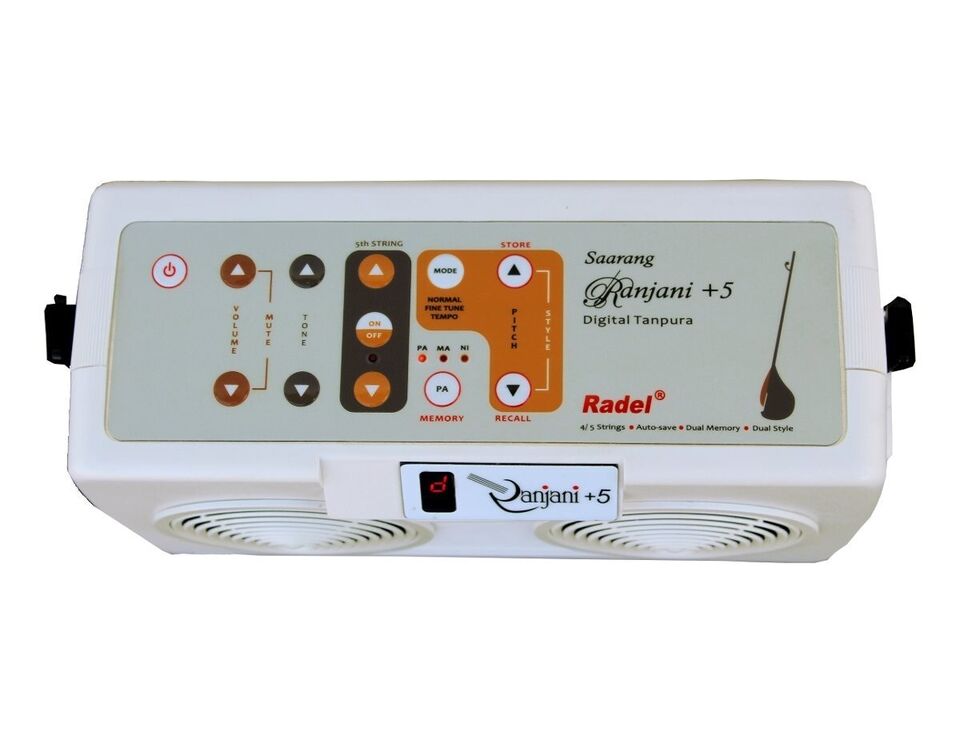 «Новая Radel Saarang Ranjani Plus +5 Цифровой Танпура – Профессиональный Электрический Инструмент Танпура»