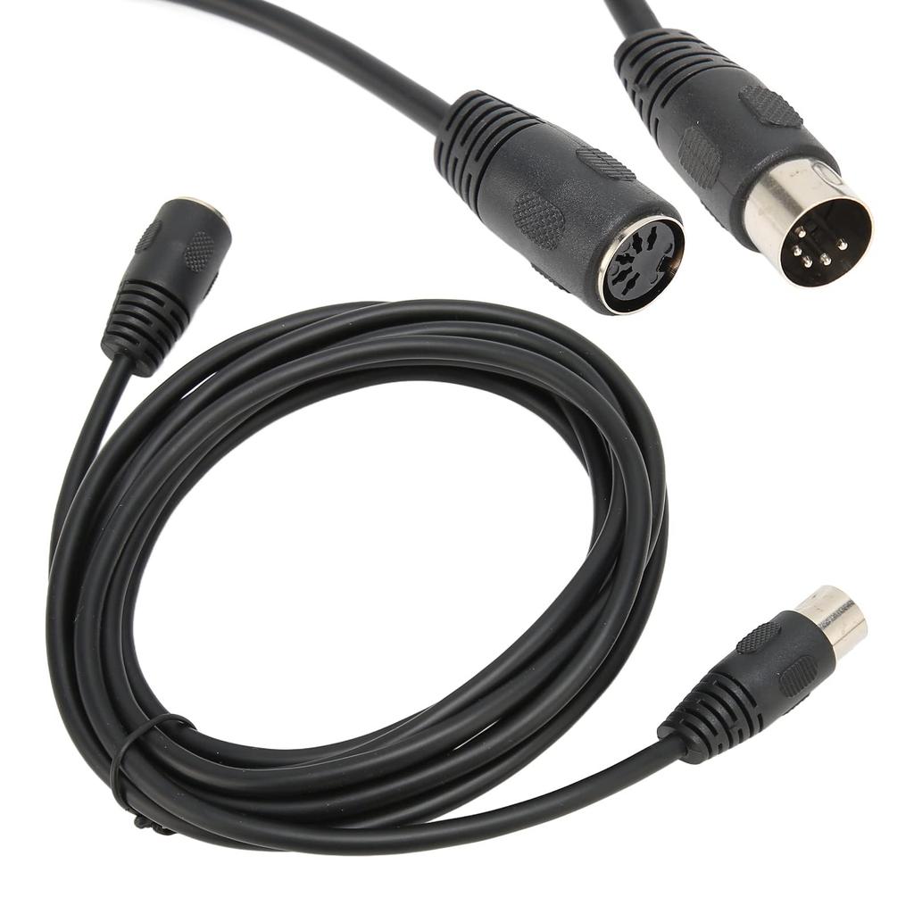 5-контактный MIDI-удлинитель MIDI 5-контактный DIN папа к маме Кабель-удлинитель для клавиатуры, / 9,8 фута