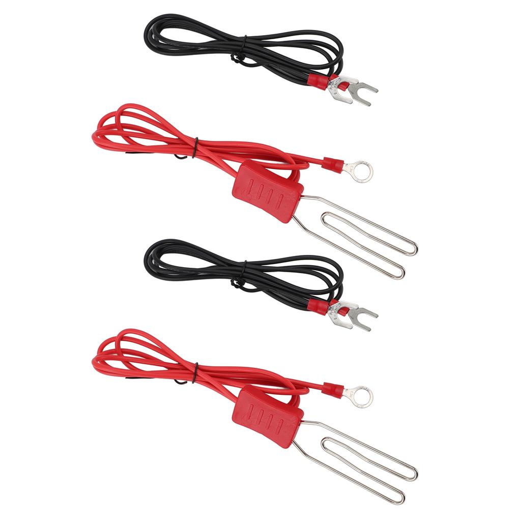 2 комплекта электрических соединителей для скотоводческих ферм, ограждений, крюков из нержавеющей стали, клемма M8