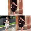 Girl Summer Casual Sets With Linen Fabric For Women Lightweight Sleeveless Tank And Shorts Outfit