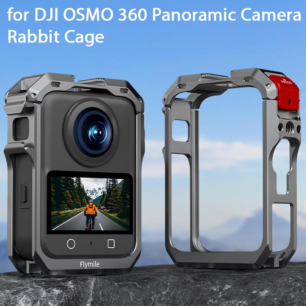 Для DJI OSMO 360 Панорамная камера Металлическая клетка-кролик Защитная рамка для спортивной камеры Расширительный чехол Аксессуары