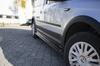 Накладки на боковые пороги EuroCap (черные) для Volkswagen Caddy 2010-2015 гг
