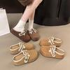 Баотоу тапочки женские повседневные Birkenstock с ретро ежедневной юбкой полутапочки