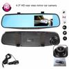 1080P 3,8 ''автомобильное зеркало заднего вида DVR видео ночного видения автомобильная камера с объективом 170 градусов