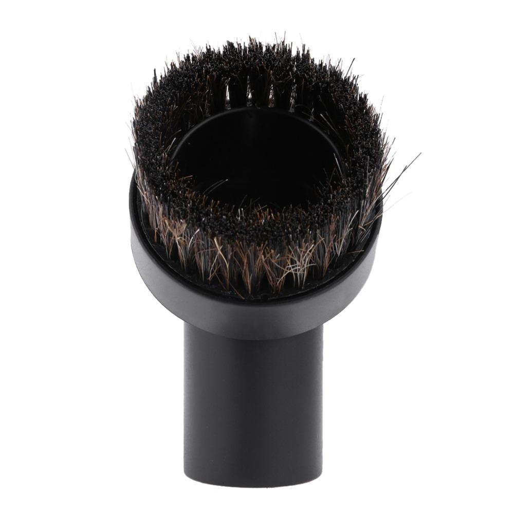 Soft Bristle Vacuum Cleaner Brush 32mm Diameter Round Vacuum Attachment Cleaning Blinds