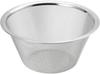 Yoshikawa Stainless Steel Durable Minimal Rim Made in Japan YJ4058 Flat-Rimmed Colander, Medium, 19.3cm Diameter, Mesh, Joints, suiro,