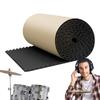 Sound Absorbing Panel Sound Pads Acoustic Panels Self Adhesive Acoustic Barrier for Car Studio Waterproof Sound Proof Padding