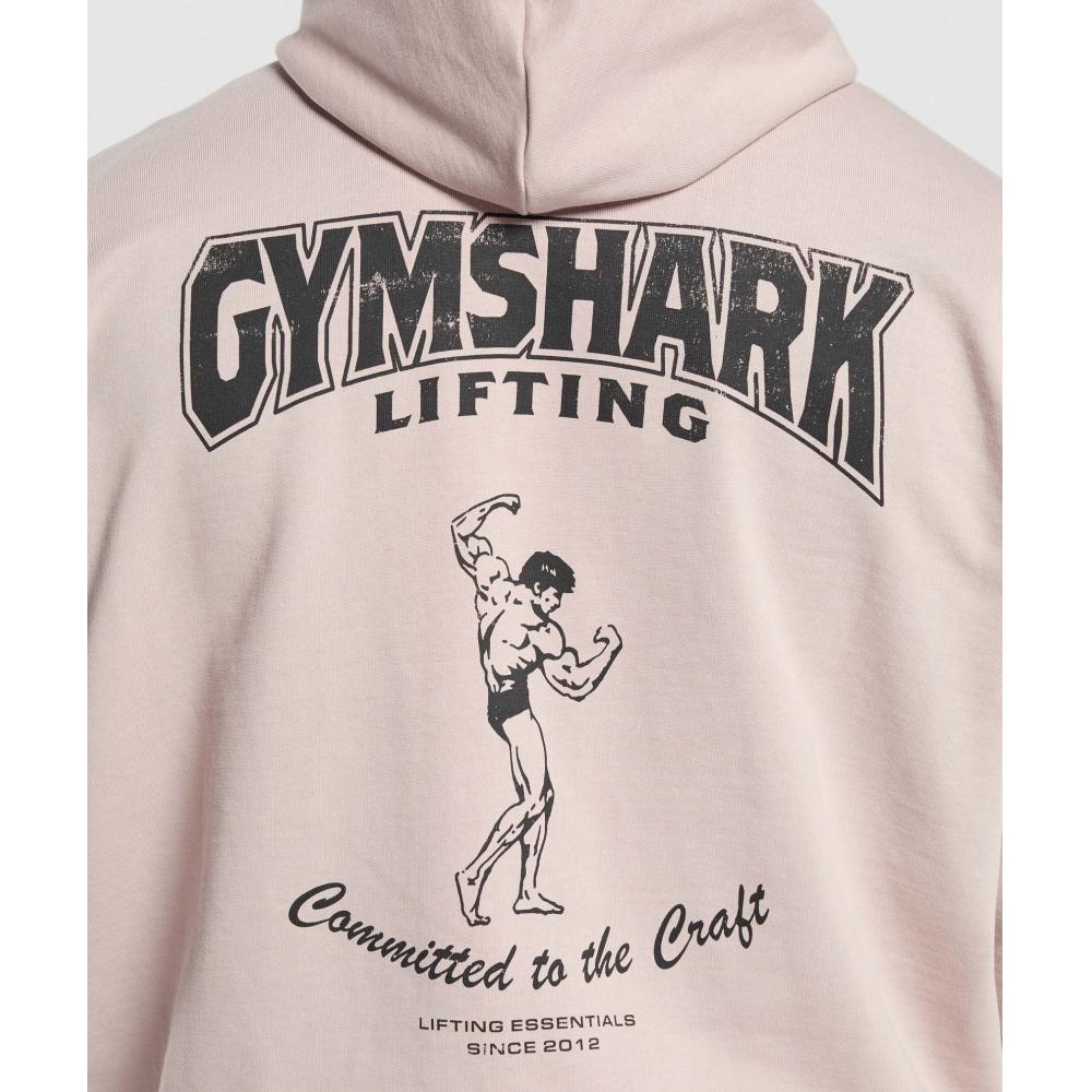 Gymshark Худи Committed To The Craft Приглушенно-розовый A1c4r Kb68